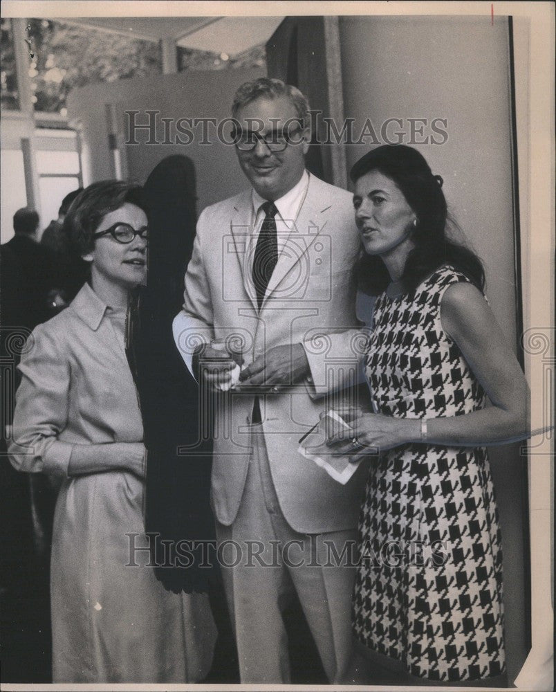 1970 Press Photo Donald Parsons School Board Teachers - Historic Images