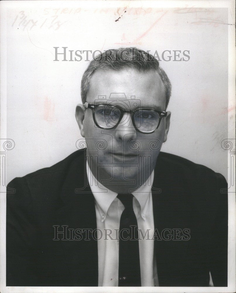 1973 Press Photo donald parsons detroit attorney ford - Historic Images