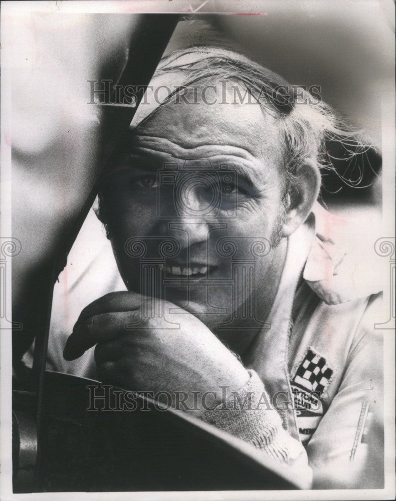 1974 Press Photo Benny Parsons NASCAR Driver - Historic Images