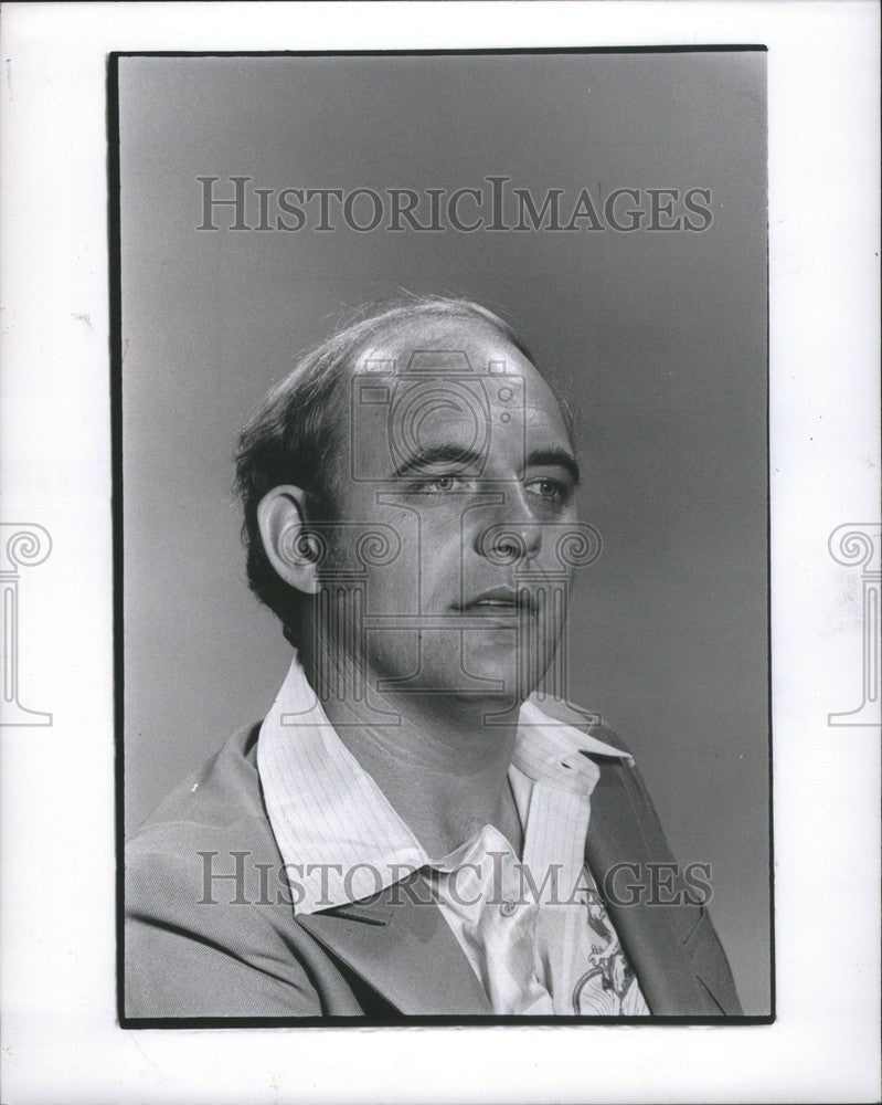 1976 Press Photo Benny Parsons NASCAR Driver - Historic Images