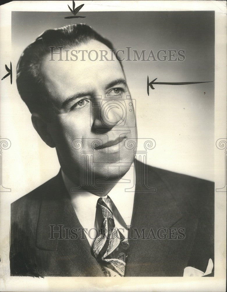 1947 Press Photo Ivan Petroff tenor opera - Historic Images