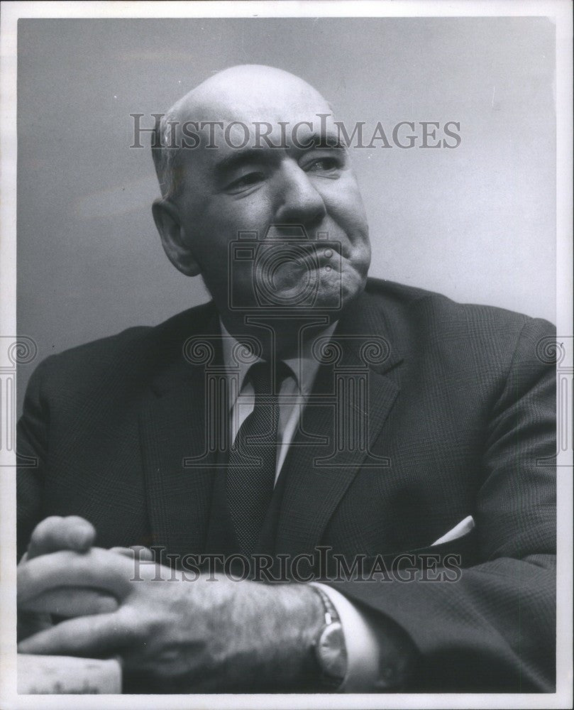 1966 Press Photo Cyril Northcote Parkinson - Historic Images