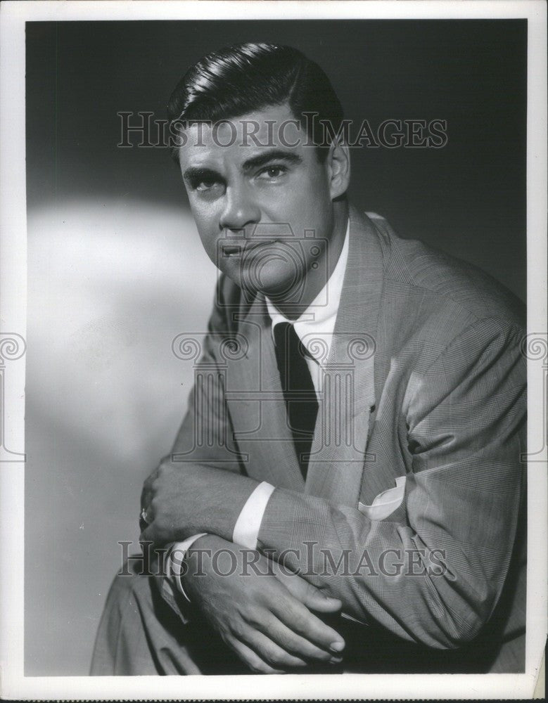 1956 Press Photo Bert Parks - Historic Images