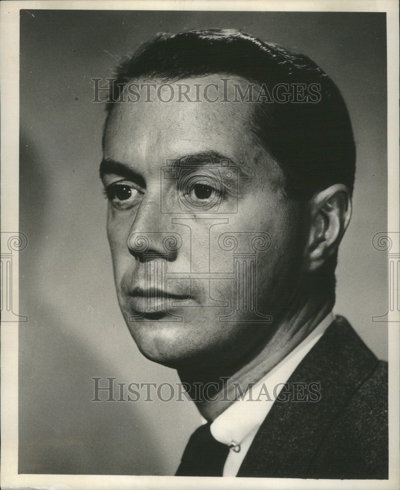 1957 Press Photo James Parton - Historic Images