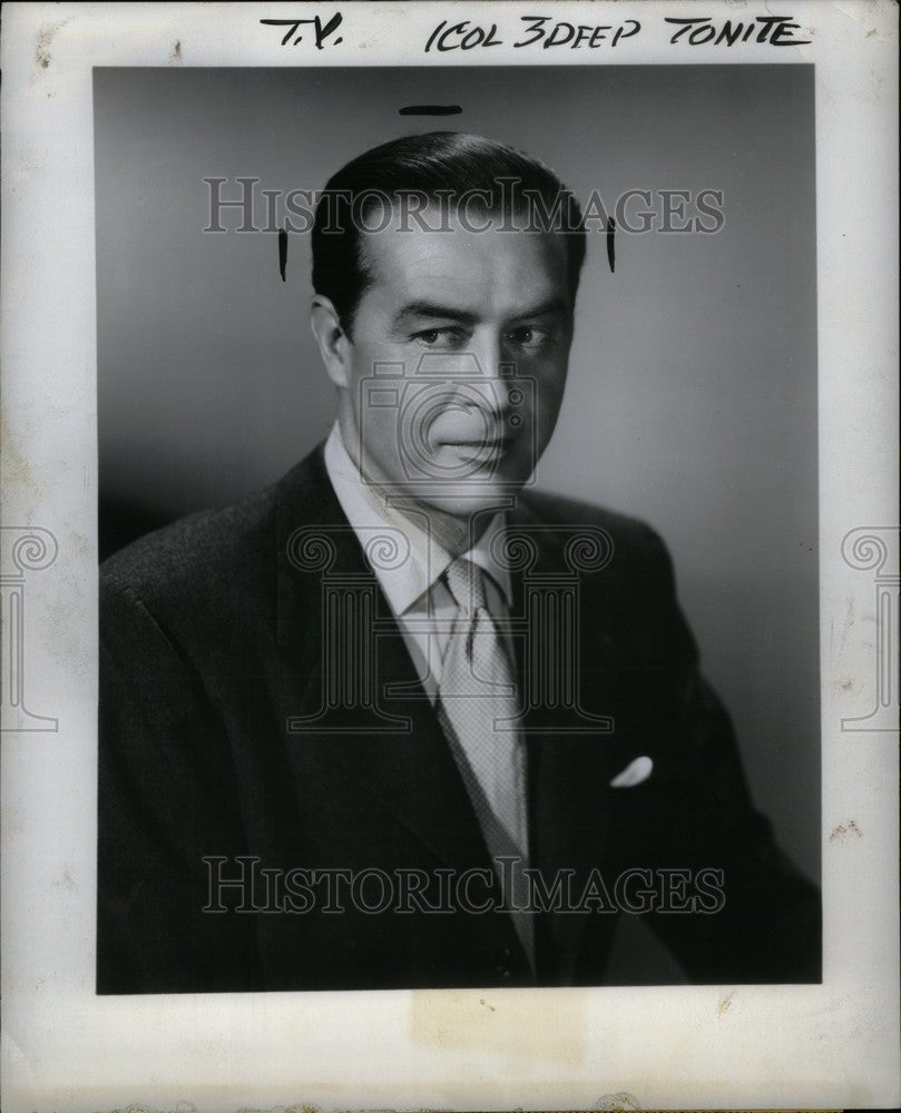 1953 Press Photo Ray Milland, Welsh actor and director - Historic Images