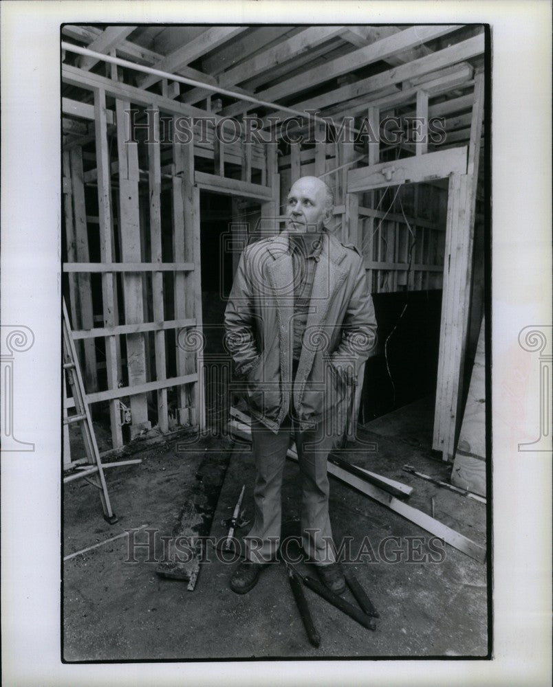 1980 Press Photo Bruce E. Millan Detroit Repertory Thea - Historic Images