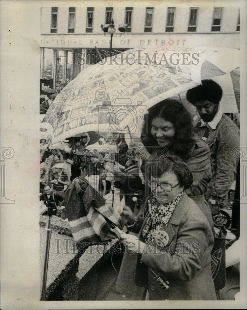 1977 Press Photo Barbara Ann Mikulski US senetor - Historic Images