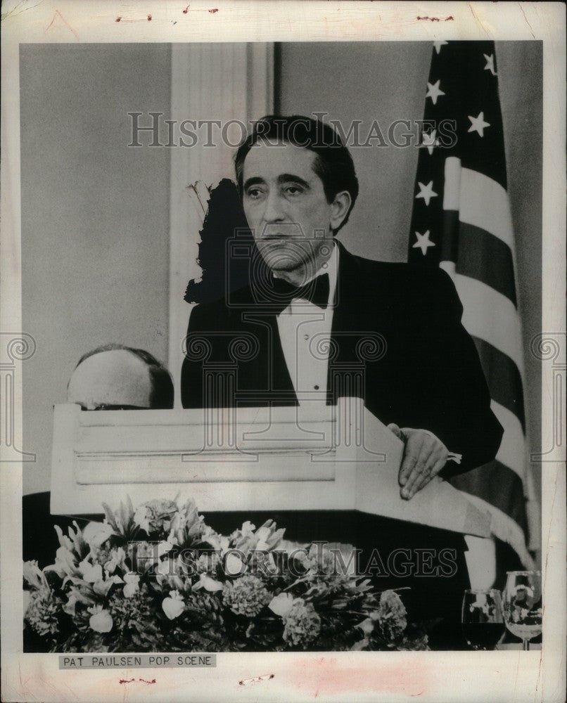 1968 Press Photo Patrick Layton Pat Paulsen - Historic Images