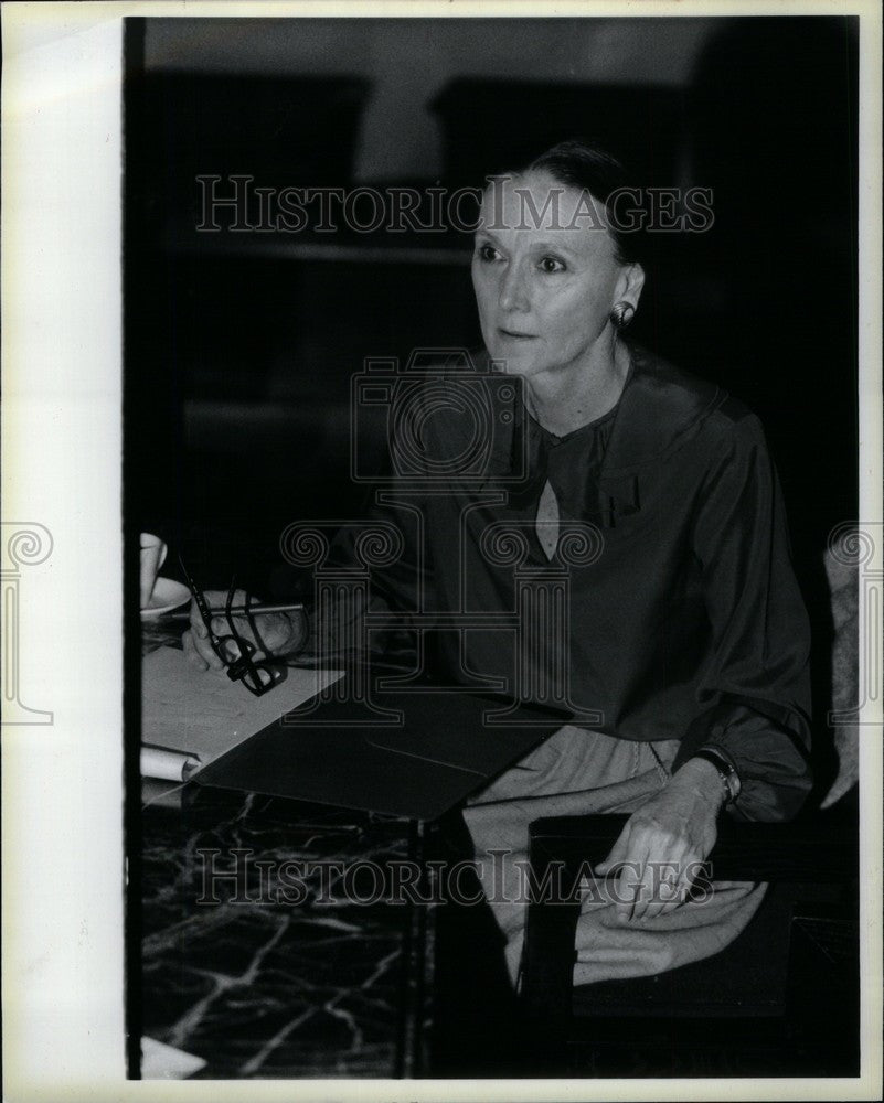 1985 Press Photo DIA Centennial Ball - Historic Images