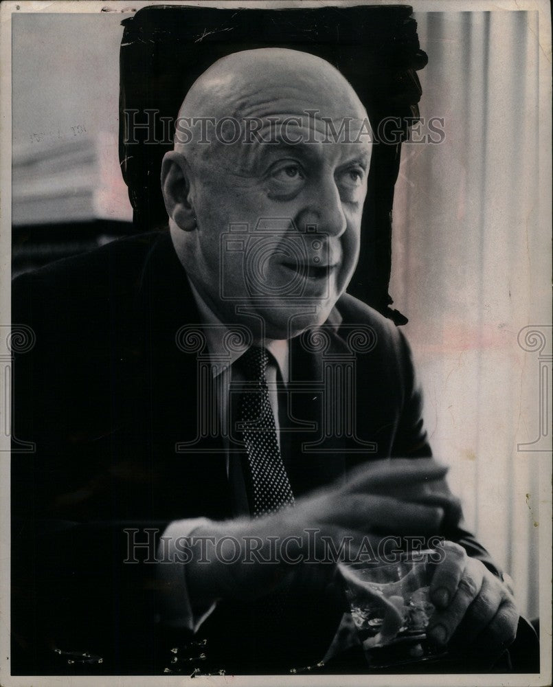 1967 Press Photo Otto Preminger Director - Historic Images