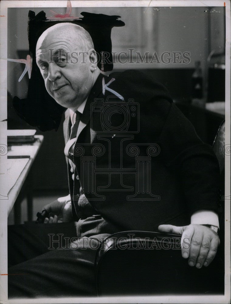 1960 Press Photo Otto Preminger Producer Director - Historic Images