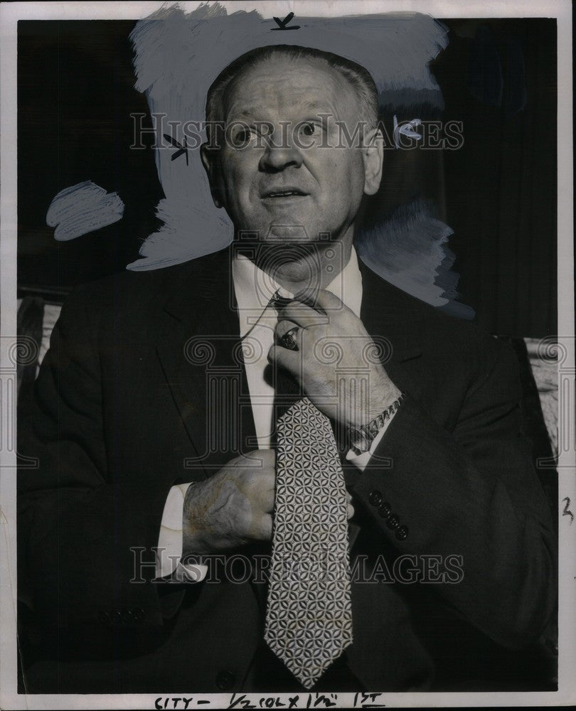 1954 Press Photo W. G. Bill Power - Historic Images