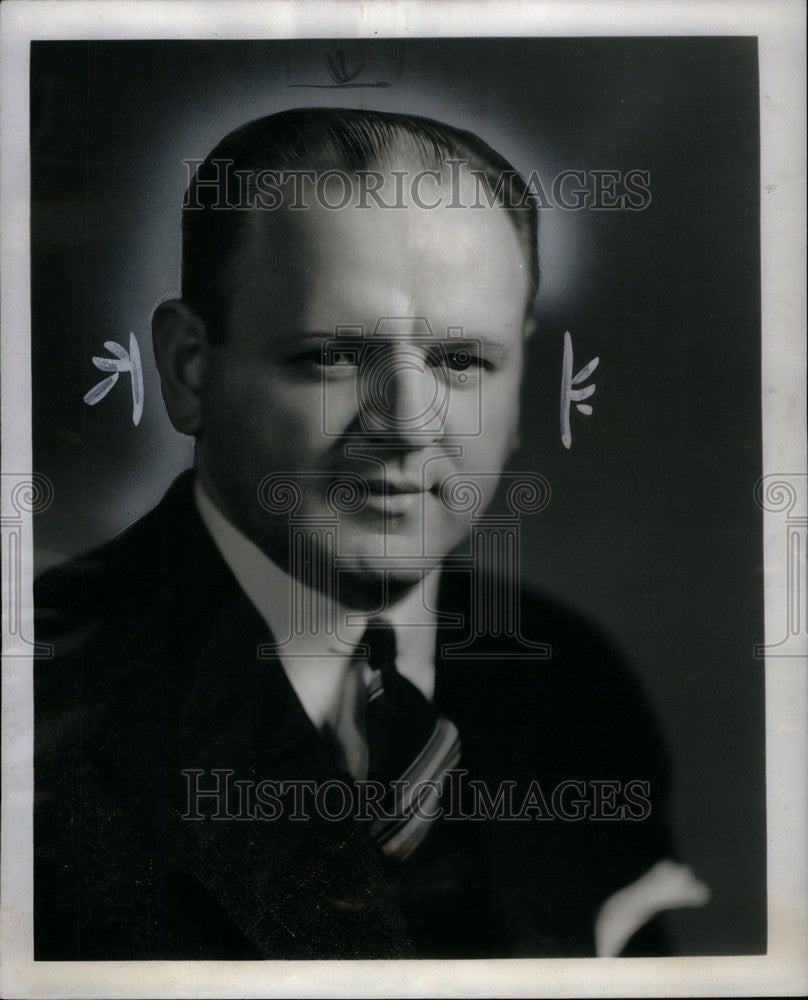 1944 Press Photo William Power Sales Leader - Historic Images