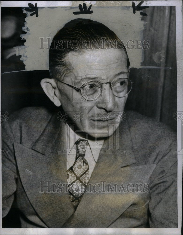 1945 Press Photo J. B. Powell President - Historic Images