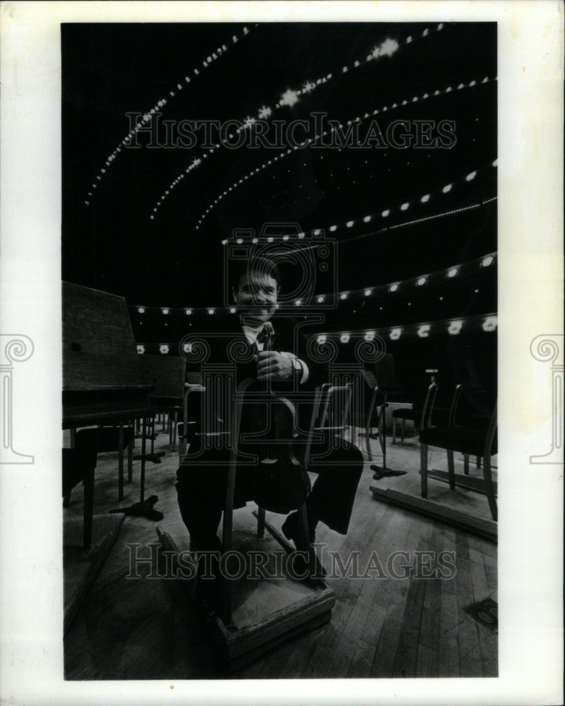 1988 Press Photo Paul Phillips, Violin - Historic Images