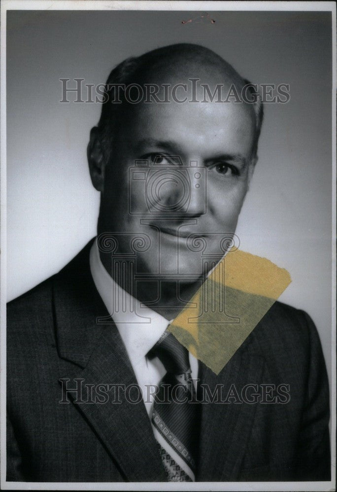 1973 Press Photo J. F. Peyton Federal Mogul Corporation - Historic Images