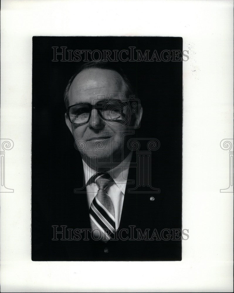 1981 Press Photo Oswald L. Pfaffmann - Historic Images
