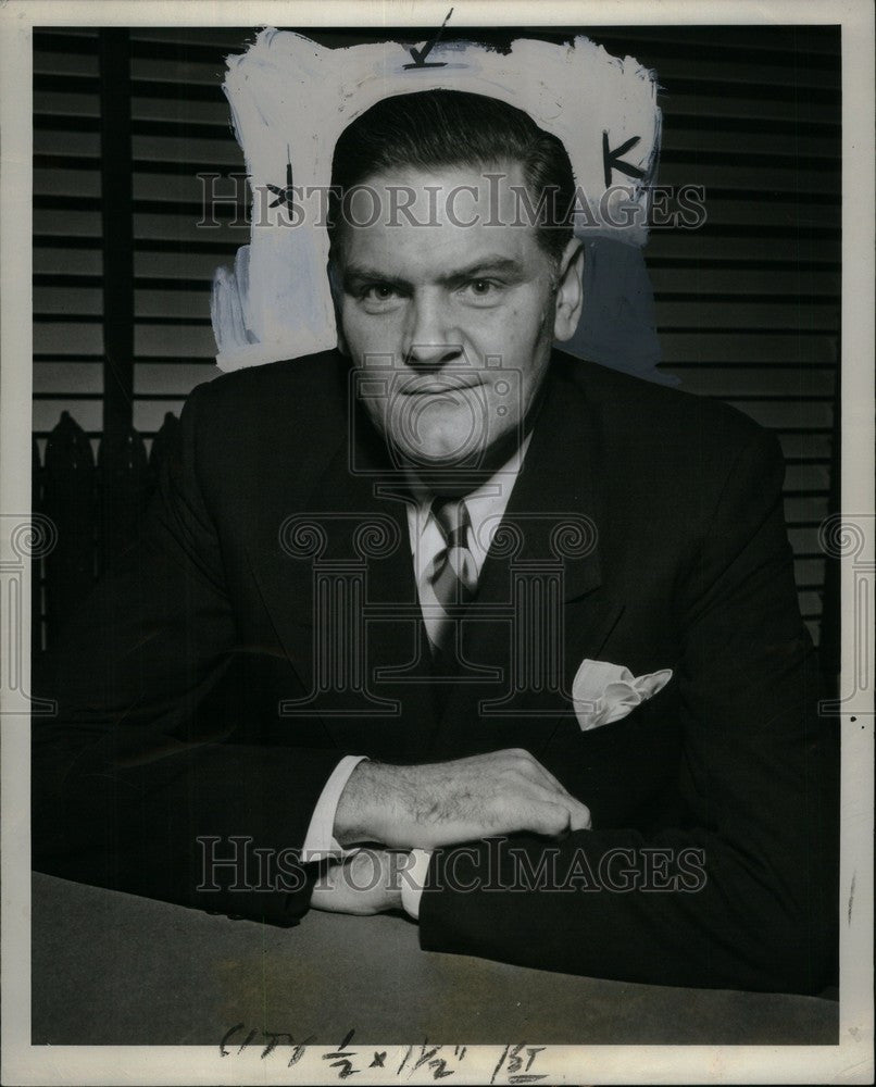 1947 Press Photo FRED W PARKER - Historic Images