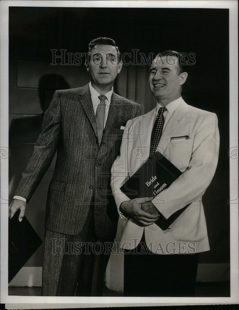 1959 Press Photo Bob Paige and Frank Parker - Historic Images