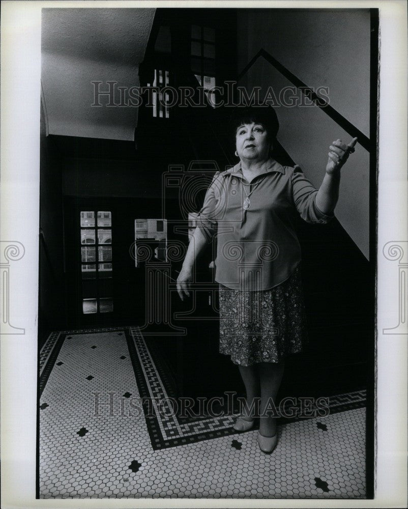 1979 Press Photo Mary Mickey - Historic Images