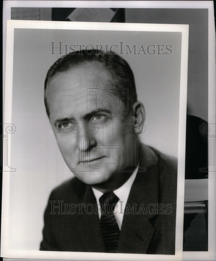 1952 Press Photo Sig Mickelson chairman Minneapolis - Historic Images