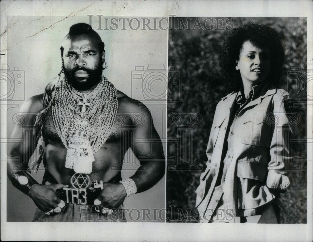 1989 Press Photo Mr. T American actor - Historic Images