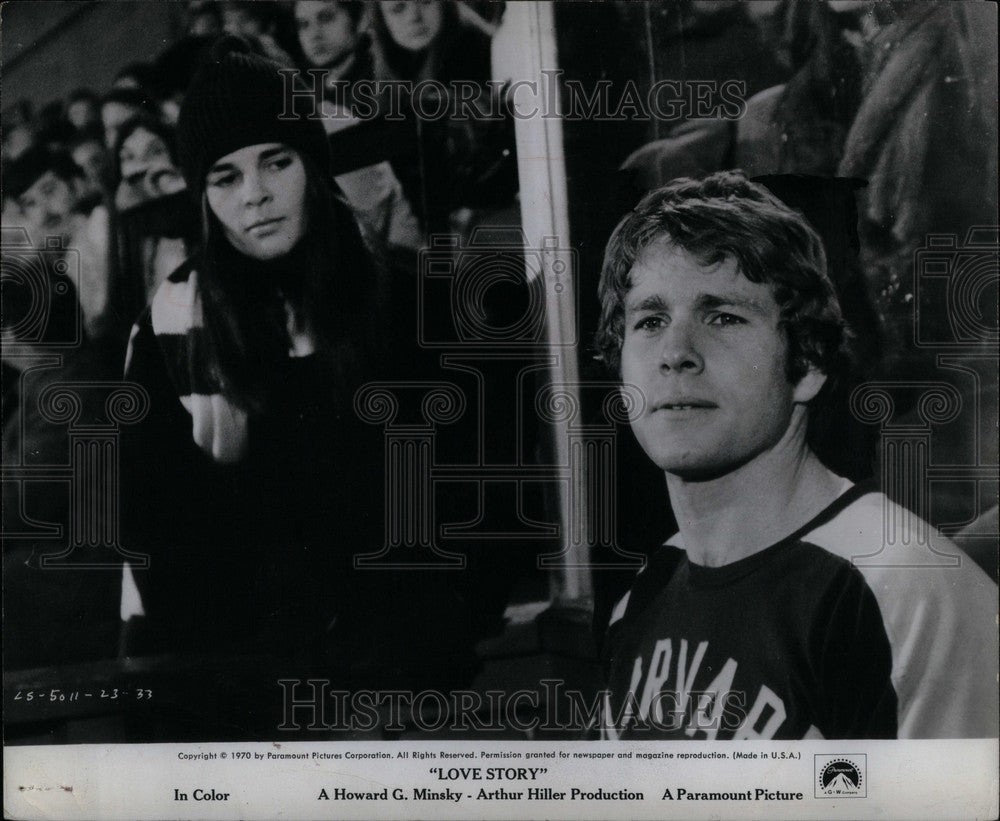 1971 Press Photo Ryan O&#39;Neal actor Love Story film - Historic Images