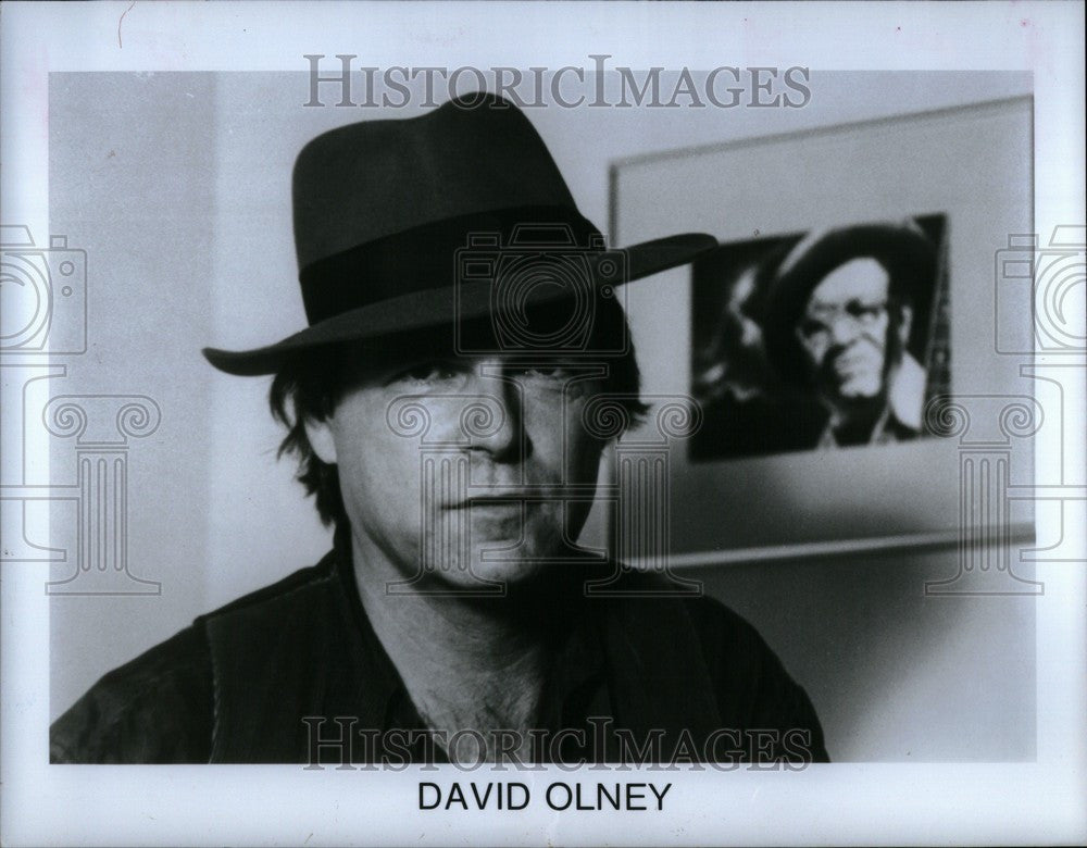 1991 Press Photo David Olney American folk singer music - Historic Images