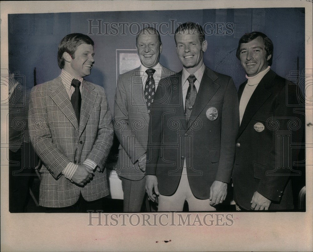 1973 Press Photo Mark Olson Unser Rutherford Olam - Historic Images