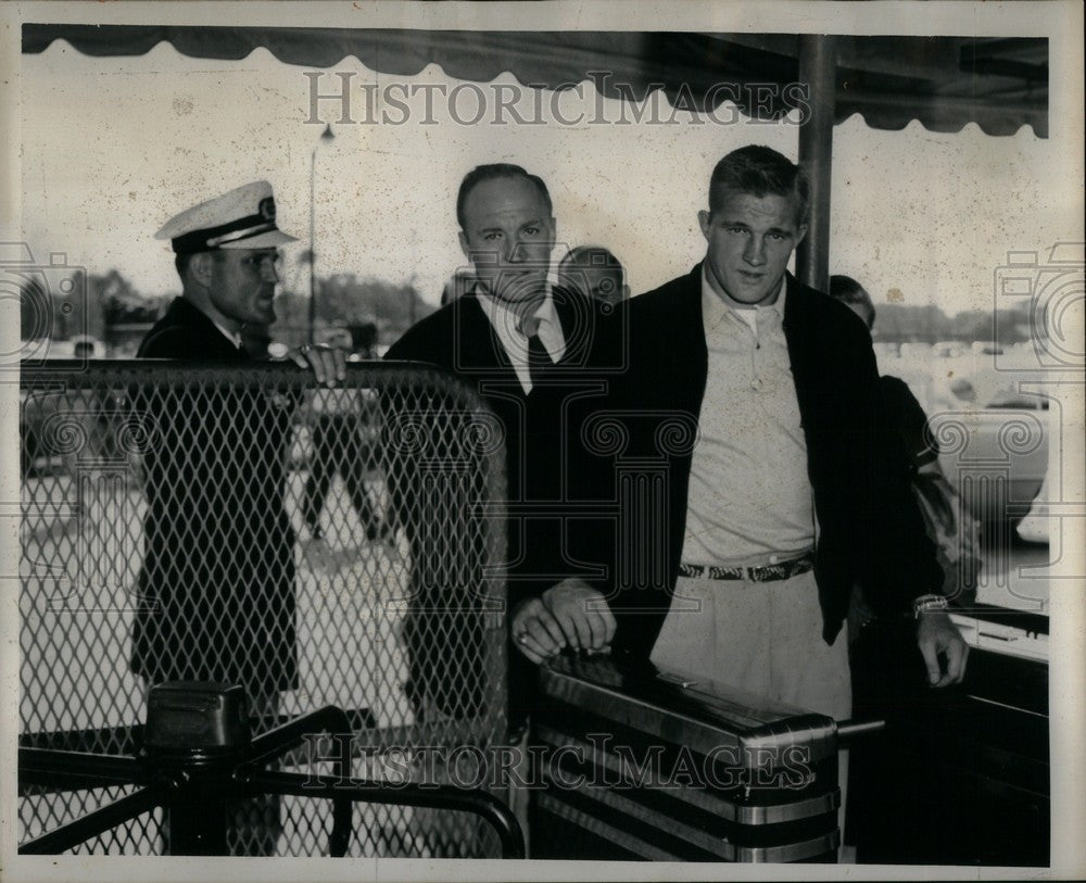 1954 Press Photo Detroit Lions training camp - Historic Images
