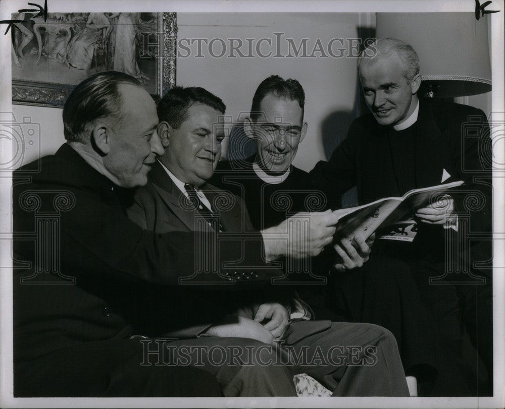 1950 Press Photo Rev. Father James E. Martin - Historic Images