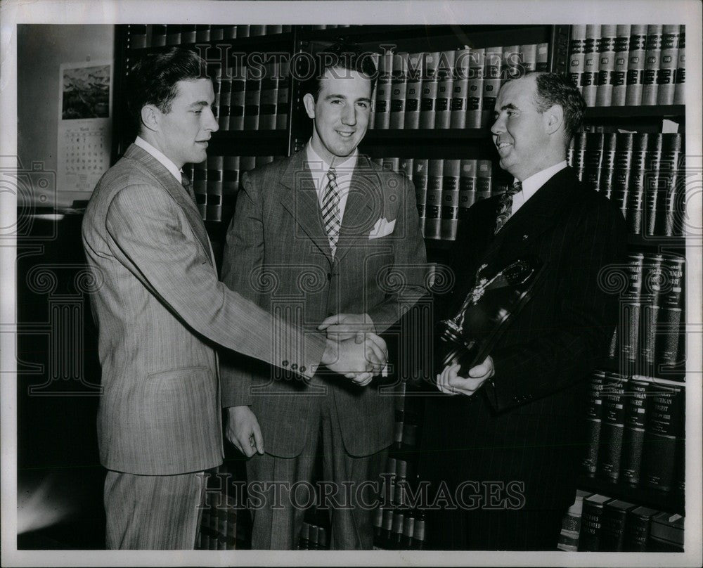 1947 Press Photo George T. Martin Judge - Historic Images