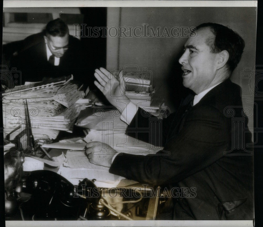 1942 Press Photo Joe Martin Republican Leader - Historic Images