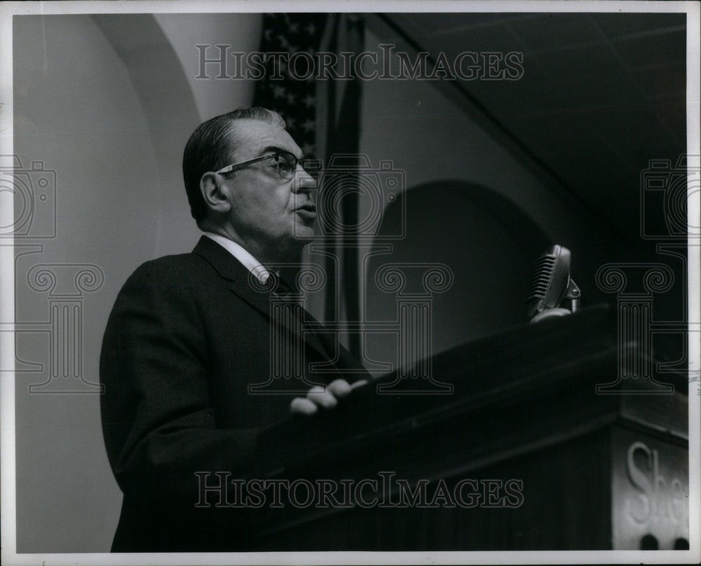 1963 Press Photo Paul Martin Minister External Affairs - Historic Images