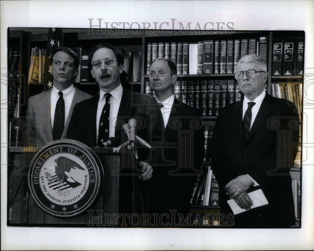 1991 Press Photo Stephen Markman U.S. Attorney - Historic Images