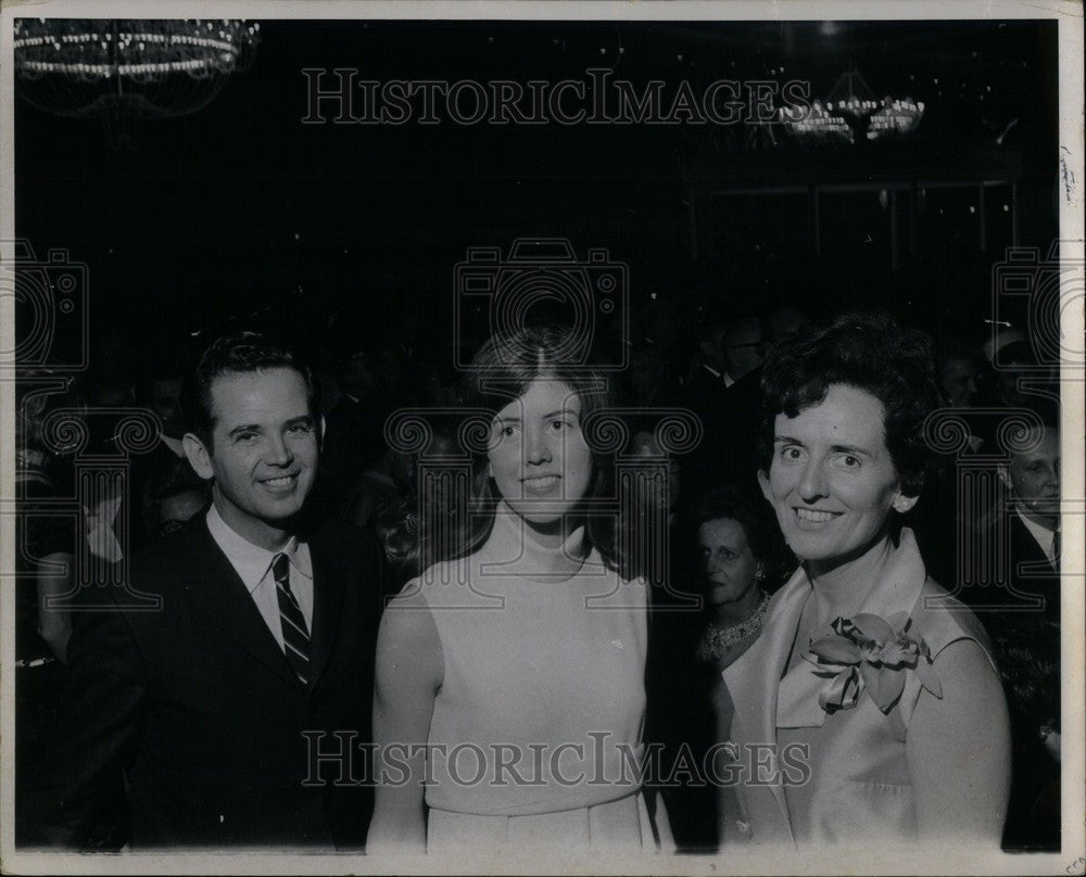 1981 Press Photo Miliken Halen Elaine inauguration - Historic Images