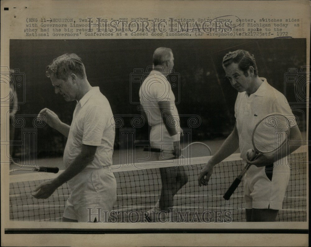 1970 Press Photo Spiro Theodore Agnew vice president - Historic Images