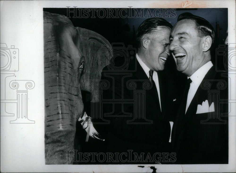 1963 Press Photo CHAIRMAN WILLIAM MILLER - Historic Images