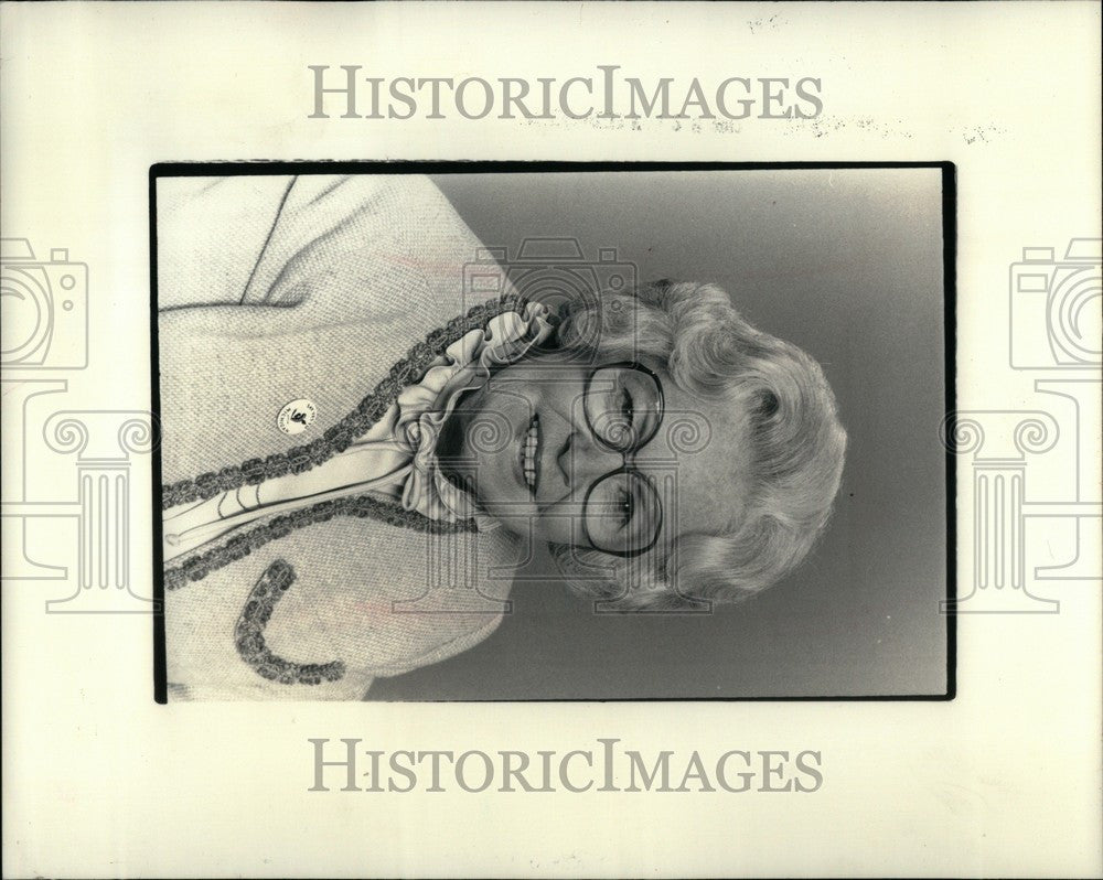 1982 Press Photo VIRGINIA KNAUER American politician - Historic Images