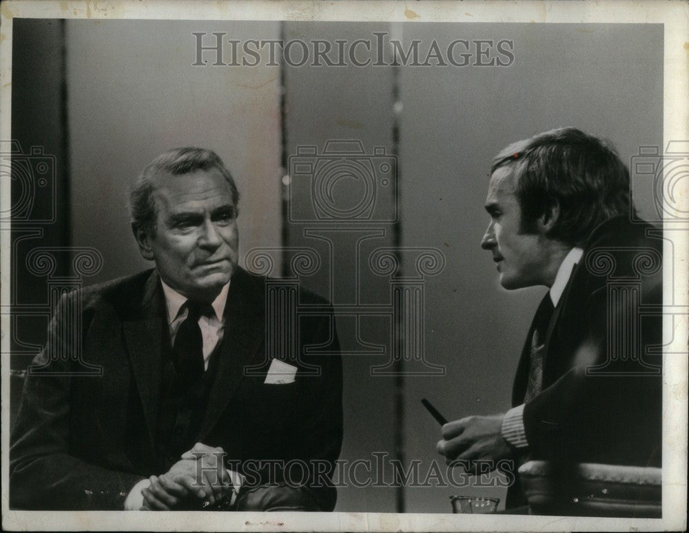 1977 Press Photo Laurence Olivier Actor - Historic Images