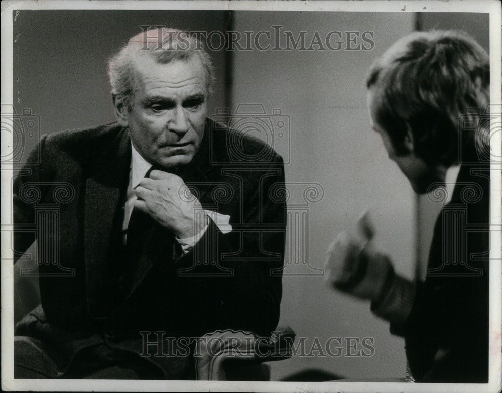 1973 Press Photo sir laurence olivier sleuth actor - Historic Images