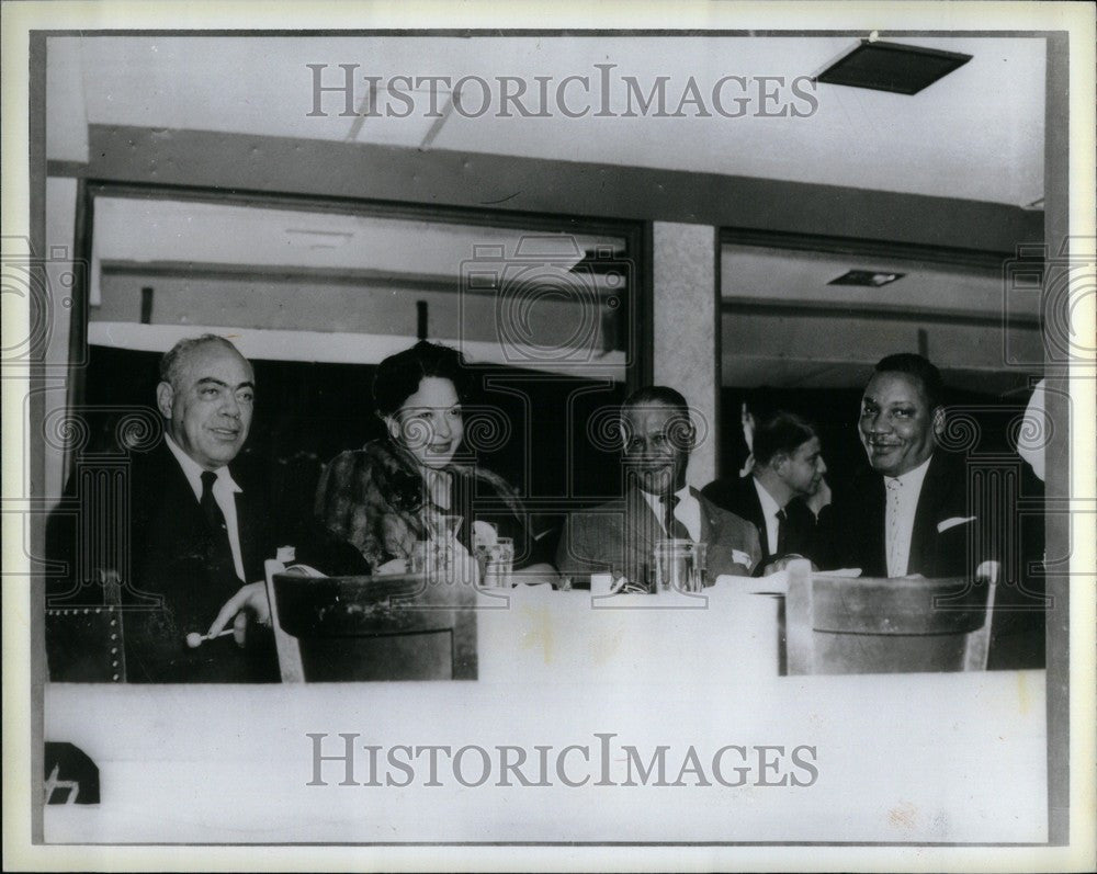 1986 Press Photo William Oliver Congressman Alabama. - Historic Images