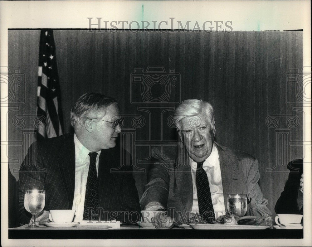 1987 Press Photo Tip O&#39;Neill Mt. Clemens - Historic Images