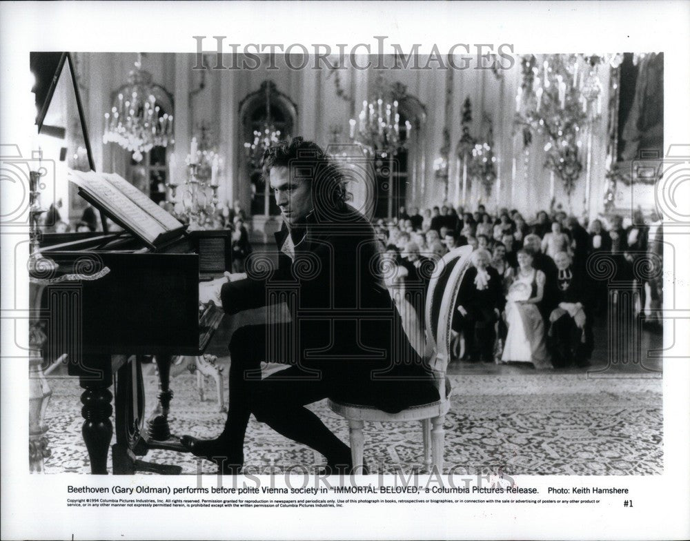 1995 Press Photo Beethoven Gary oldman actor filmmaker - Historic Images