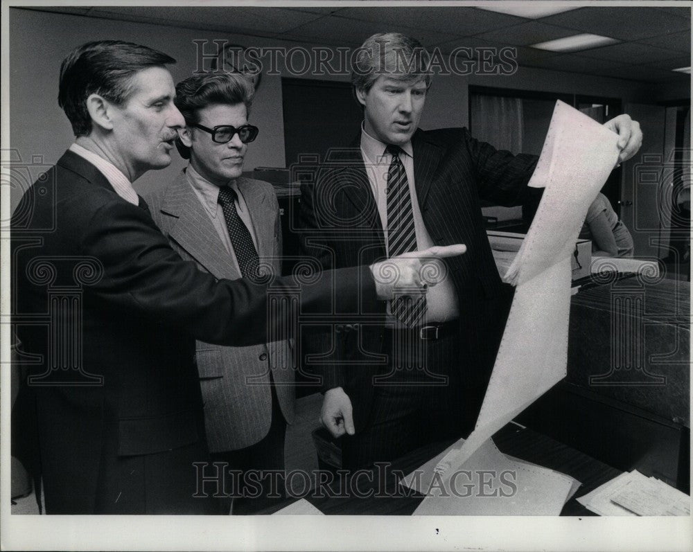 1981 Press Photo Jack Buchan Jack Vander Shrier - Historic Images