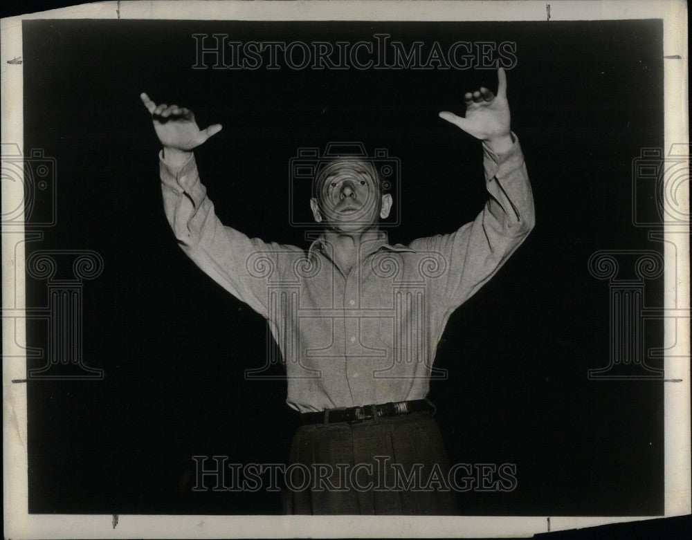 1946 Press Photo Eugene Ormandy conductor violinist - Historic Images