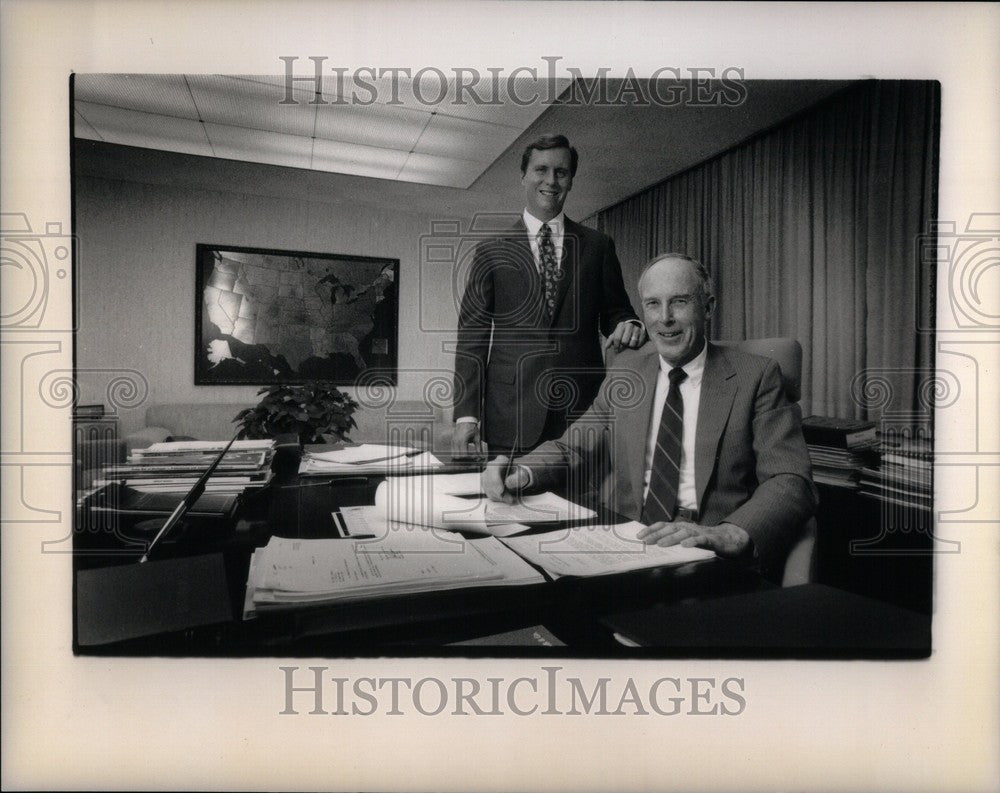 1980 Press Photo John O&#39;Hara&amp; Stephen Polk - Historic Images