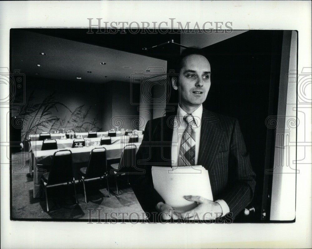 1981 Press Photo Patrick O&#39; Hara - Historic Images