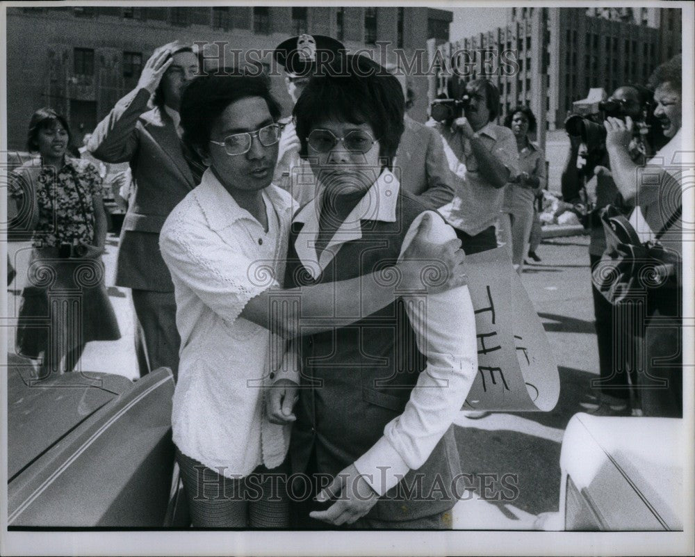 1977 Press Photo Filipina Narciso Hospital Murders - Historic Images