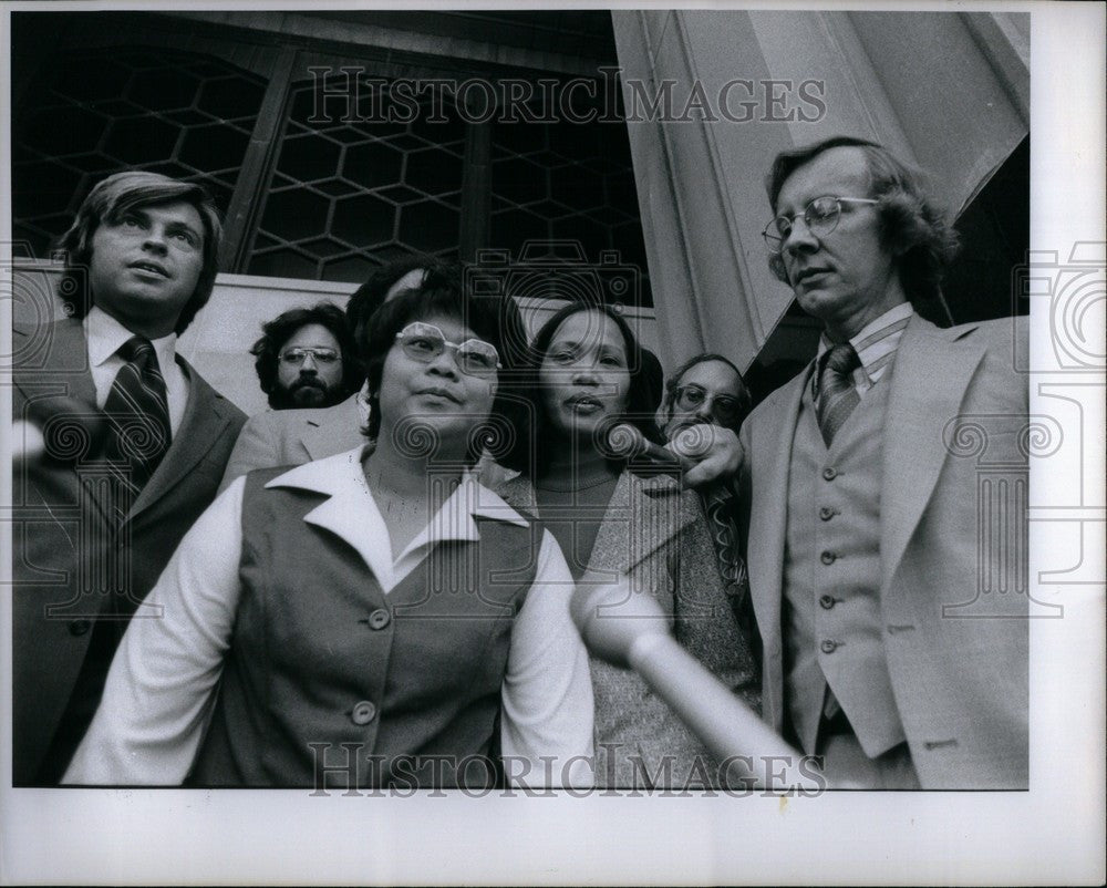 1977 Press Photo Filipina Narciso Hospital Murders - Historic Images